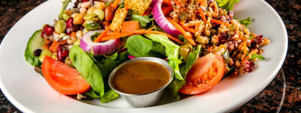 bean quinoa salad light meal wraps sandwiches restaurant menu waterloo ontario