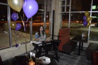 restaurant opening entertainment singer