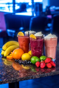 fresh fruit freezies and milkshake restaurant menu options