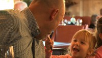 father daughter at stoney creek restaurant
