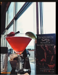 amazing martini selection at symposium cafe milton