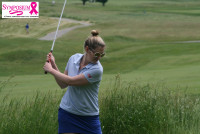 woman golfing