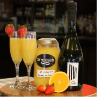 ontario restaurants offering home delivery mimosa cocktail kits at symposium cafe