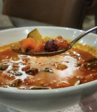 vegetarian soup tuscan bean ajax
