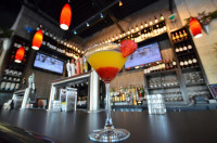 signature martini at the oakville symposium restaurant