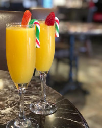holiday breakfasat mimosa special symposium cafe restaurant