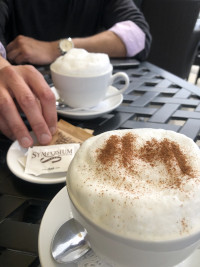 cappuccino coffee date no kids symposium