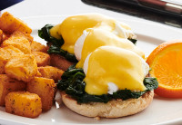 eggs benedict breakfast eating place barrie