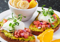 avocado toast breakfast waterdown eatery
