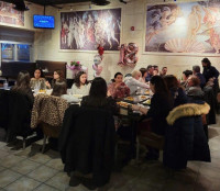 symposium cafe gallery stoney creek restaurant interior party space