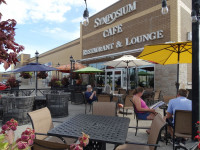ancaster restaurant outdoor patio symposium cafe