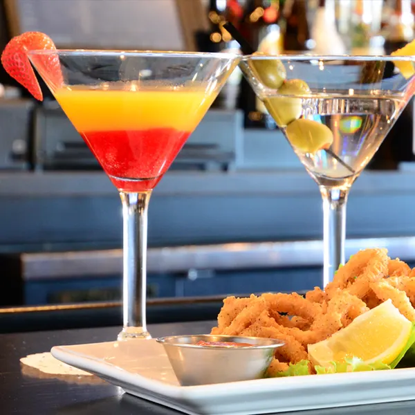 watereloo restaurant appetizer martini cocktails symposium cafe