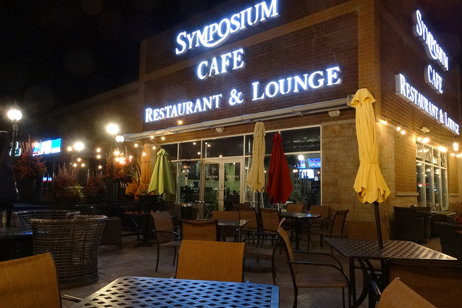 Ancaster Exterior - Symposium Cafe Restaurant