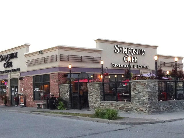 Symposium Cafe Restaurant Bolton: Premier near me Family Dining for Every Occasion, with beautiful cozy interiors and booth style seating with an extensive menu and fully stocked bar, we've become Bolton's go-to family-friendly destination for casual dining