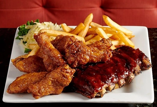 Ribs and Wings Special Saturday at Symposium Restaurant Cobourg