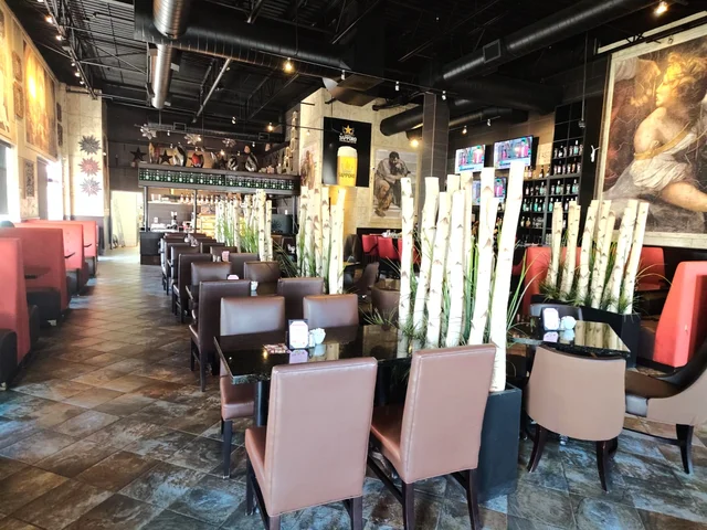Waterloo Restaurants Interior Cozy Dining Room at Symposium Cafe Restaurant Waterloo A Top Family-Friendly Restaurant in Waterloo, Ontario, and serving Gourmet Comfort Food and drinks in a cozy, stylish place