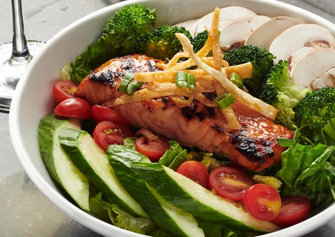 Lunch dishes at Symposium Cafe Restaurant Waterloo, a family-friendly lunch restaurant with daily specials