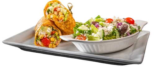 Veggie wrap tenders Symposium Cafe