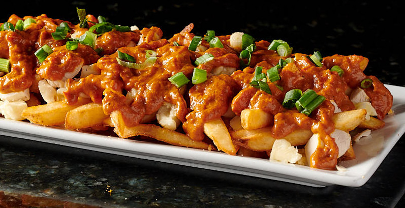 Butter Chicken Poutine Special Happy Hour Appetizer