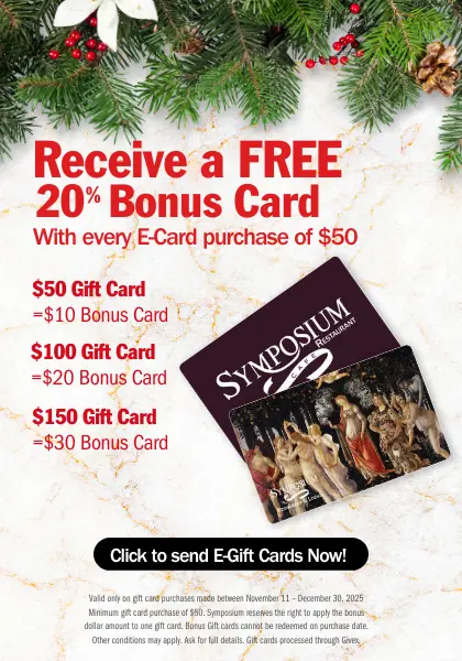 Free bonus 20% on Gift cards