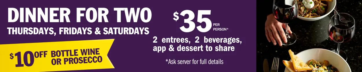 Thursday Friday Saturday Specials at Symposium Cafe