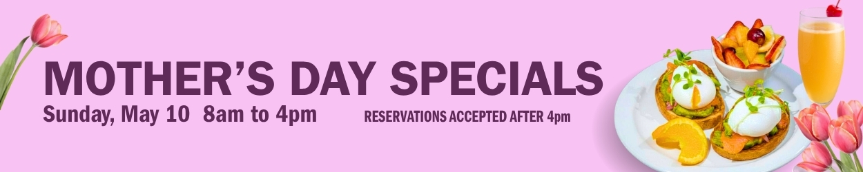 Celebrate Mother's Day at Symposium Cafe