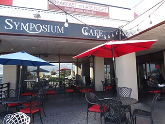 Symposium Cafe Mississauga Restaurant Outdoor 